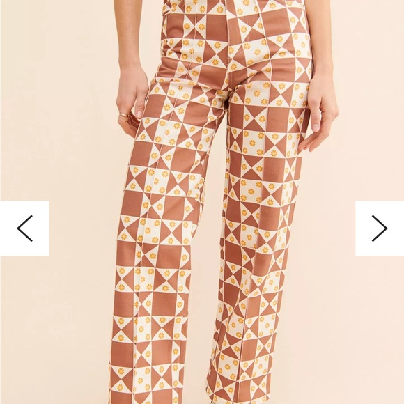 Lisa Says Gah Denim - Lisa Says Gah Robyn Geometric Print Jeans